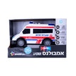 אמבולנס נוסע דובר עברית