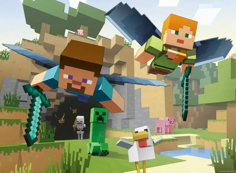 פאזל 200 חל' - MINECRAFT