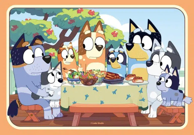 פאזל 2X24 חל' - BLUEY