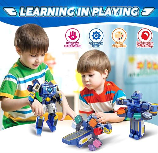 מטוסי על תחנת חלל משנה צורה לרובוט 3 ב-1 עונה 9