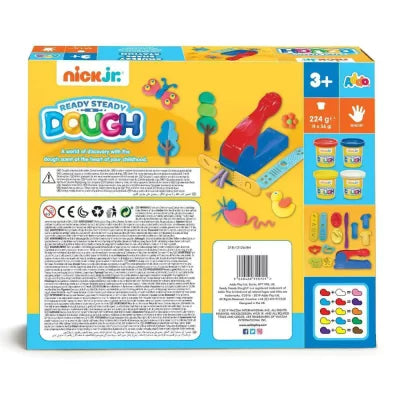 בצק ניק ג'וניור לחצן צורות 4 מיכלים + אביזרים חדשים