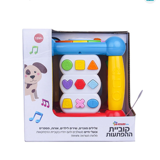 קובית ההפתעות - קופסת פעילות דוברת עברית