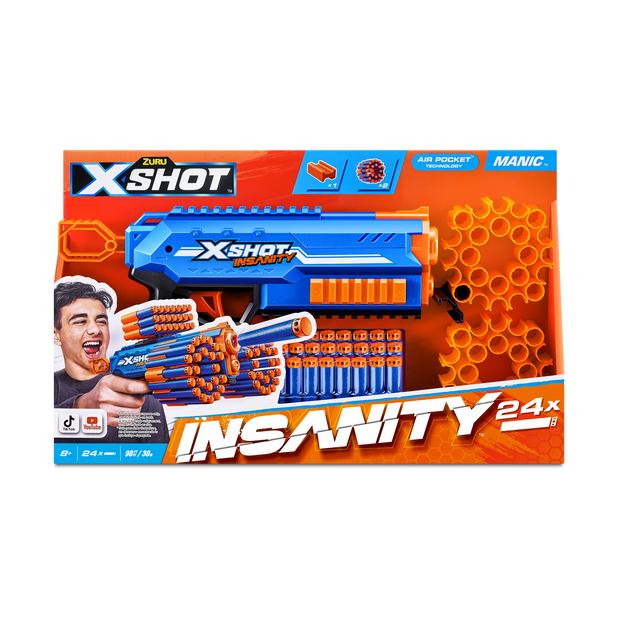 אקס שוט אי שפיות - שגעוני