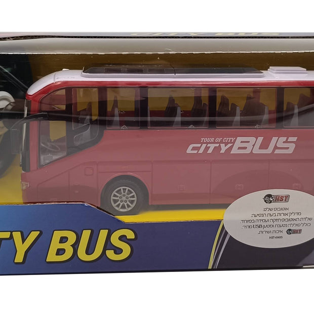 HST אוטובוס עירוני שלט כולל טעינה