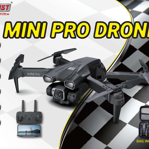 HST רחפן מיני פרו WIFI 2.5G מתקפל, שמירת גובה תיק נשיאה כולל טעינה סוללה בונוס