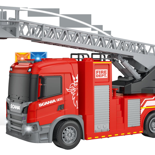 SCANIA משאית כיסוי אש עם מנוף 30 סמ פריקשן אורות וצלילים