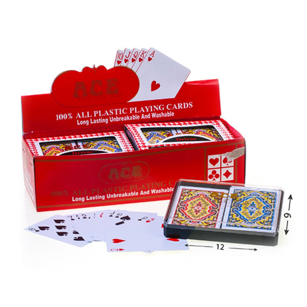 קלפים פלסטיק עבים במיוחד