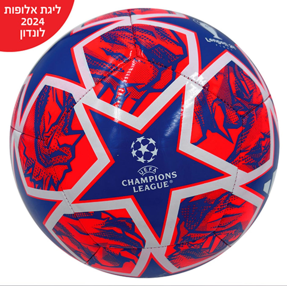 כדורגל אדידס ליגת האלופות לונדון אדום מידה 5
