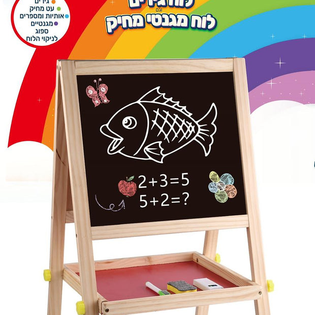 לוח עץ גירים