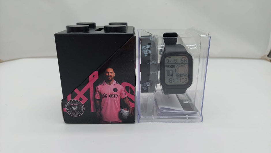 שעון דיגיטלי Messi עם סט רצועות נוסף להחלפה