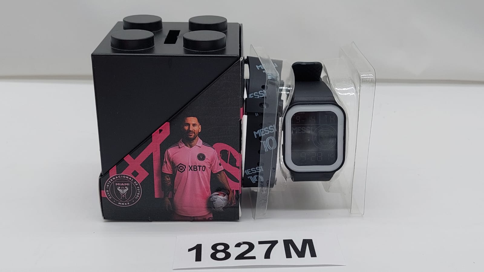 שעון דיגיטלי Messi עם סט רצועות נוסף להחלפה