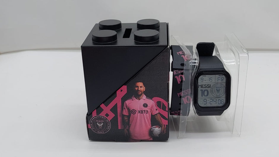שעון דיגיטלי Messi עם סט רצועות נוסף להחלפה